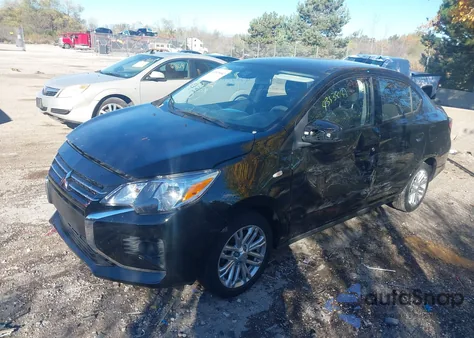 2022 Mitsubishi Mirage G4 Black Edition/Es/Le from USA, damaged, VIN ML32FUFJ8NHF01893